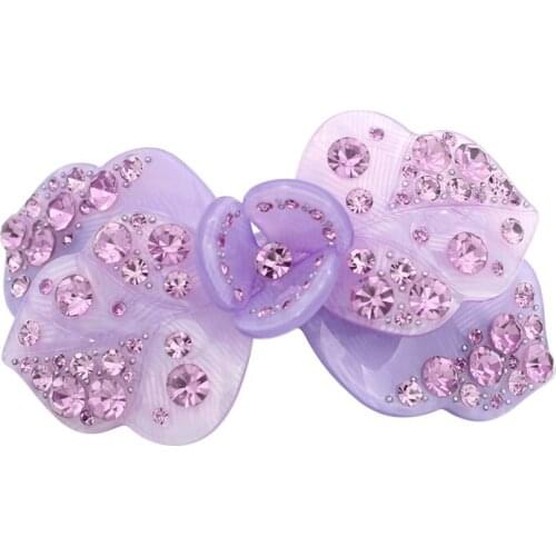 Amazing Hair Ornament - Butterfly Hair Clip for Womens Rhinestone Hairpin - Hair Barrette Styling Accessory for Tiara Headwear