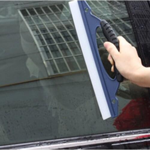 1PC Car Wiper Board Silicone Cars Window Wash Clean Cleaner Wiper Squeegee Drying Blade Shower Kits Plastic+ Silicone 32 10 95