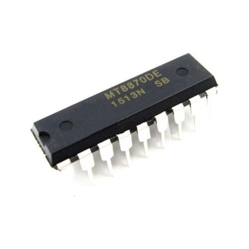 10PCS MT8870 8870 MT8870DE IC CMOS Integrated Low Power DTMF Receiver PDIP-18