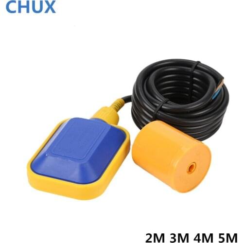 2M 3M 4M 5M Float Switch For Industry Pump Tank Sensor Cable Ball Type CX-M15-2 Water Level Control 220V