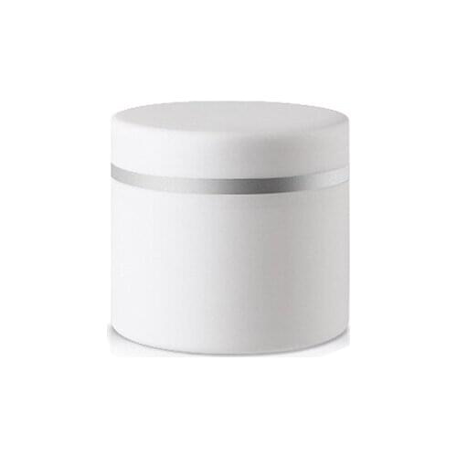 2pcs/lot 30g 50g 100g Cosmetic Container with lids Double Wall White Round Cream Jars Sample Bottles Lotion Storage