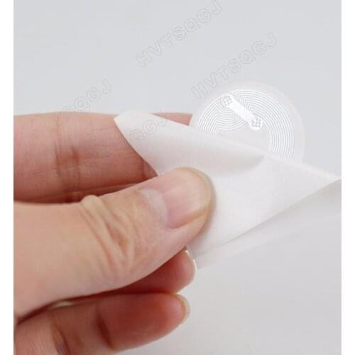 200pcs Free shipping Competitive Price custom nfc sticker tag 216 chip