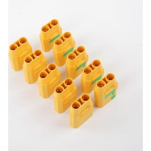 5 Pair Amass XT90-S Anti Spark Male& Female 4.5mm Connector for QAV-R 220 180 260 (Upgrading version of XT90 )