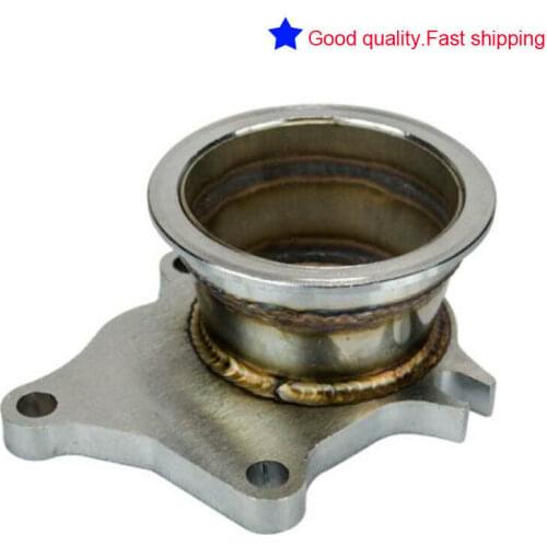 Stainless Steel Adapter for T3/T4 Turbo 5 Bolt to 3" V-Band Flange Turbo Adaptor