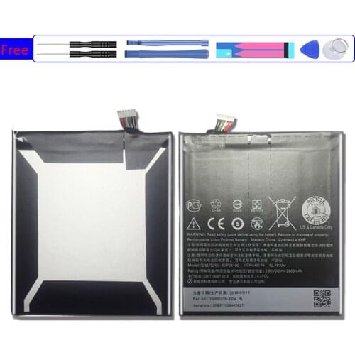 Mobile Phone Battery For HTC One E9 E9w / E9+ Plus E9PW BOPJX100 2800mAh