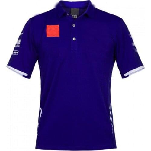 Polo Shirt For Yamaha Team Motocross Motorbike Riding Summer Short Sleeve Racing T-shirt