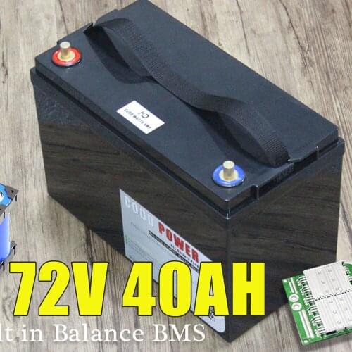 72V 40AH Electric bike lithium ion Battery 4000W Scooter Lithium ion battery