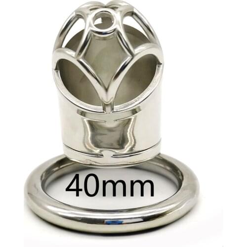 Small Chastity Cage Cock Ring Penis Lock Male Chasity Device Bird Bondage BDSM Sex Toys For Men