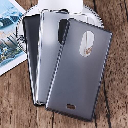 Case soft tpu back cover For BQS 5050 Strike Selfie cover ultra thin transparent silicone case Pudding Anti Skid Cover