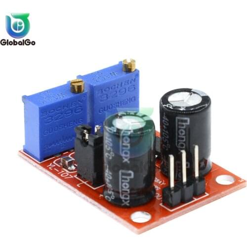 NE555 Adjustable Frequency Pulse Generator Module Stepper Motor Drive Board for Arduino Smart Car Square Wave Signal Control