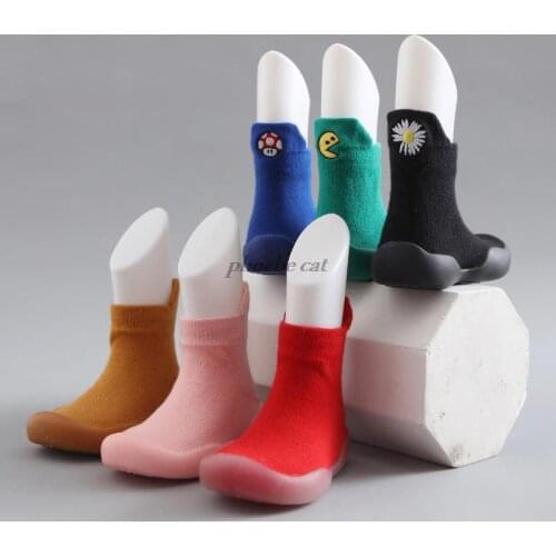 Toddler Shoes Anti-slip Floor Socks Shoes Baby Boy Girl Shoes Autumn Winter Spring Infant Nonslip Sock Kid Soft Rubber Sole Sock
