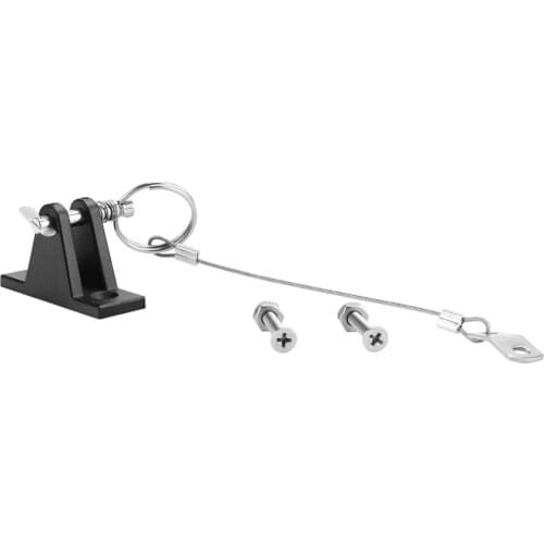 Nylon Deck Hinge Mount with Quick Release Pin Kayak Canoe Dinghy Lanyard Bimini Top Fitting Cover Bimini Sprayhood Canopy Marine
