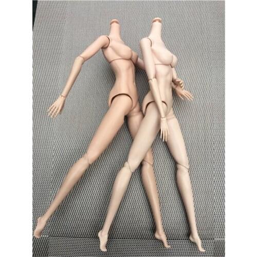 New Super Model Body Multi-Joints Movable Doll Figures Legs Hands Replaceble Doll Body White Beige Brown FR/IT Doll Body Toys