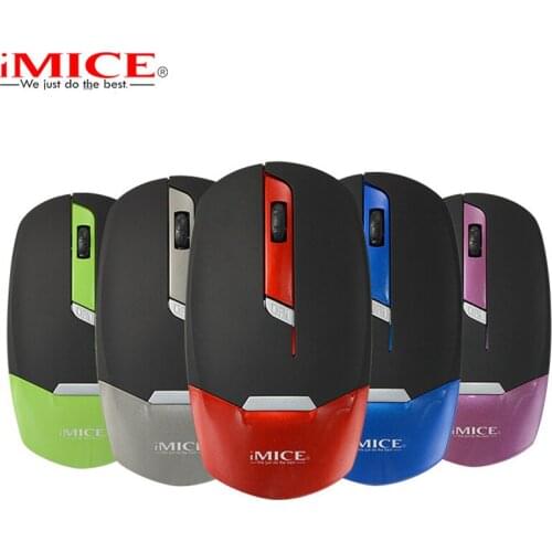 Portable 2.4GHz Wireless Mouse 1600DPI LED Optical Computer Mouse Cordless Office Mice + USB Receiver for PC Laptop Notebook