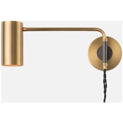 Simple Vintage Bedside Led Wall Lamp Dinner Living Room Parlor Wall Light Corridor Retro Light Home Decorative Bracket Light