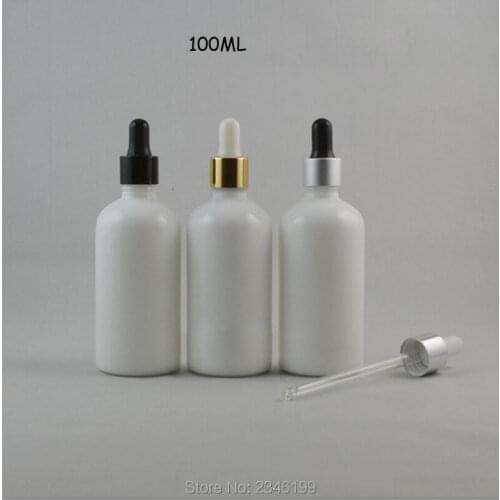 100ML 10pcs/lot Superior Quanlity Empty Glass Dropper Bottle,DIY High-end Essential Oil Refillable Bottle,Empty Makeup Container