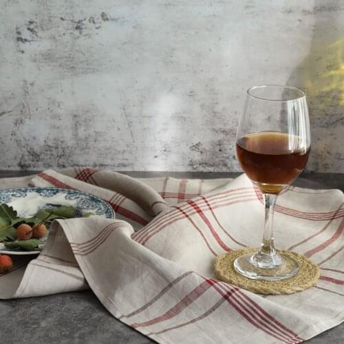 40*60cm Retro Cotton Linen Cloth Napkin Food Photography Background Props Old Scenes Shooting Desktop Decor Mat Kitchen Napkin