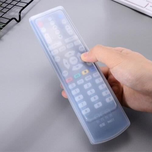 Silicone TV Remote Control Case Cover Air Condition Dust Protect Storage Bag Anti-dust Waterproof Case