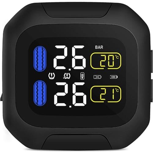 Smart Car M3 TPMS Tire Pressure Monitoring System CAREUD Motorcycle Tire Pressure Monitoring System Super Waterproof Sun Protect