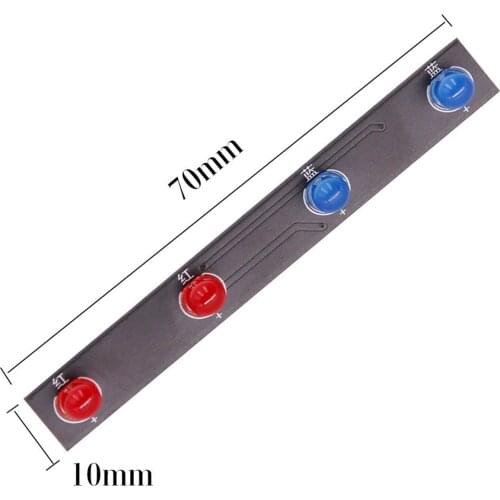 RC LEDs Roof Lamp Bar Headlights for WLtoys 12428 1:12 On-Road RC Car