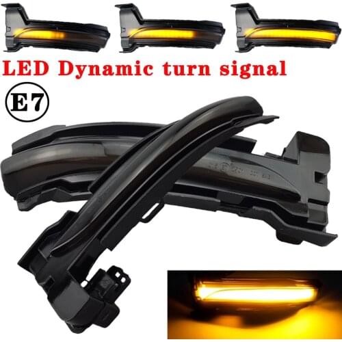Dynamic Turn Signal Light LED Side Mirror Sequential Indicator Blinker For Ford Focus 4 MK4 2017 2018 2019 2020