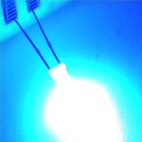 LED light-emitting diode 3MM round blue blue (50pcs)
