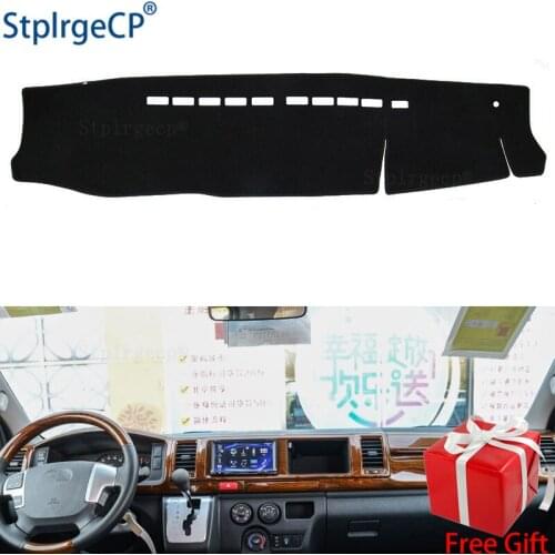 For Toyota HiAce Commuter RegiusAce Ventury Mazda Bongo H200 dashboard mat Protective pad Shade Cushion Pad interior sticker