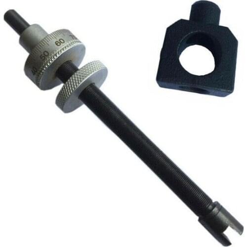 1pc Bridgeport Milling Machine Screw Feed Scale +Stop Knob Depth Mill Worm Rod