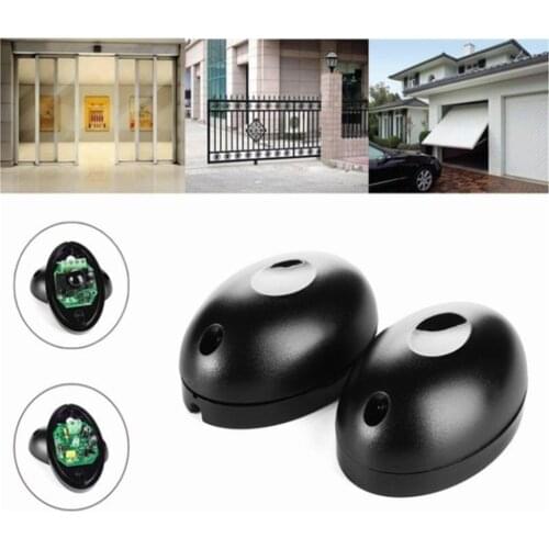 1pair 20m Single Beam Alarm Photoelectric Infrared Detector Security System Door Sensor Barrier Detector for Gate Door Window