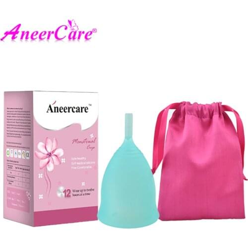50 pcs Menstrual collector menstruation cup aneercare period cup copas menstruales silicona menstrual lady cup mestrual