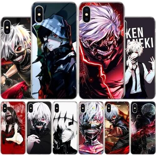 Anime Tokyo Ghoul Cover Phone Case For Apple iphone 11 12 Pro XR X XS Max 7 8 6 6S Plus + 7G 6G 5 SE 2020 Coque Popular