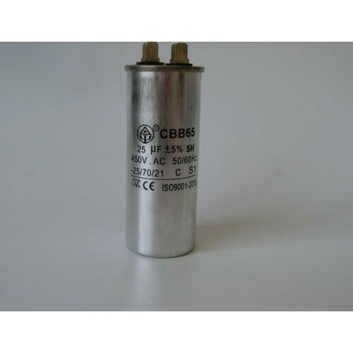 Kiger CBB65 25uf/450V,50/60Hz,-25/70/21, Motor Capacitor Air Conditioner Compressor Start Capacitor