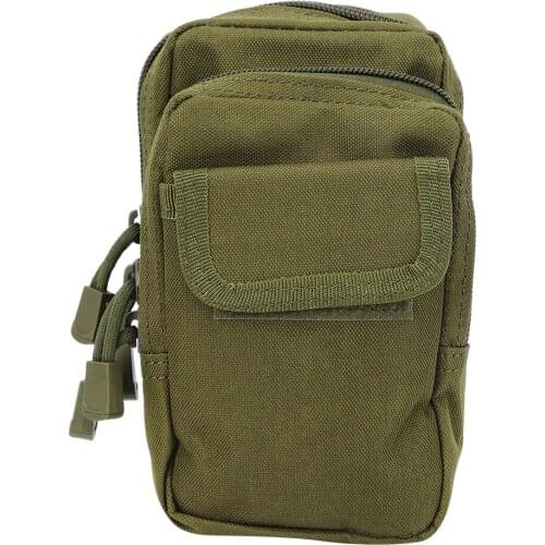 Multifunctional Outdoor Military Mini Waist Storage Bag Phone Pack Nylon Army Green For Sports Backpack Accessory Bags