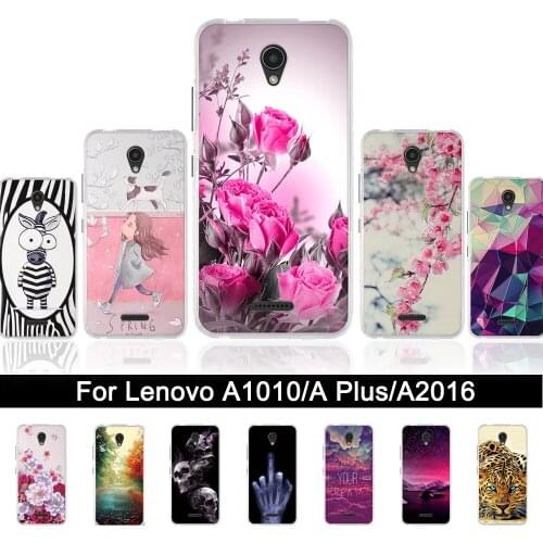 Soft TPU Case For Lenovo A2016 A1010 APlus Silicone Phone Cover CaseFor Lenovo A1010 A Plus A1010a20 A2016A40 A 1010 Shells Bags