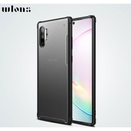 Note10+ 5G Military Hybrid Matte Hard PC Shockproof Armor Case For Samsung Galaxy Note 10 Plus 5G SM-N976F Protection Back Cover