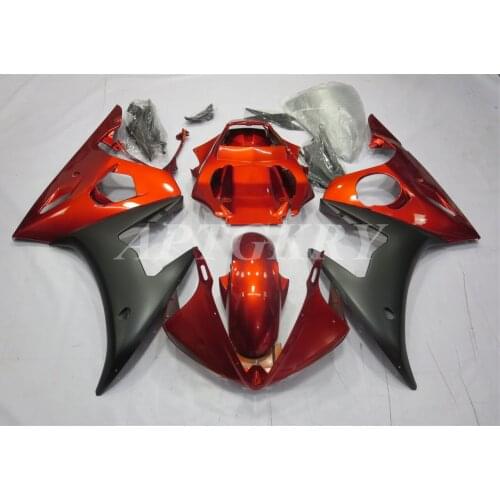 New ABS Plastic Shell Motorcycle Fairing Kits Fit For Yamaha YZF 600 R6 2003 2004 2005 R6 03 04 05 Bodywork set Red Black