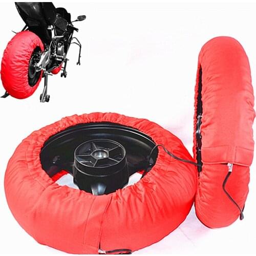 Tire Warmer Motorcycle Tyre Warmer Set 120 / 190 120/200 Front and Rear Race