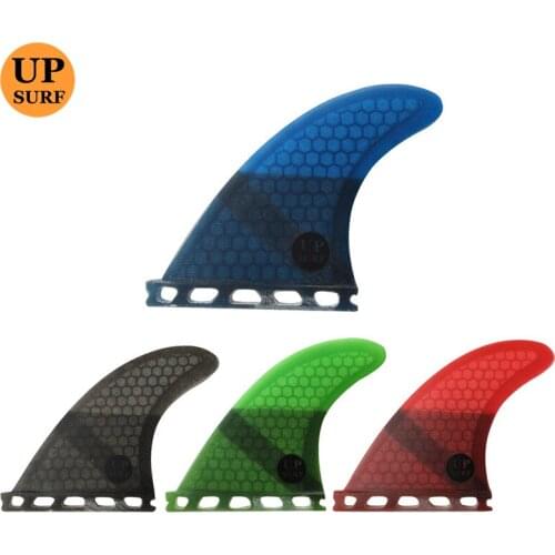 Future Fins G3 Green Black Red Blue Tri fin set Honeycomb Fibreglass surf fins surfboard fin upsurf logo
