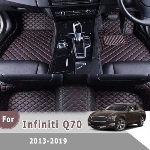 RHD Carpets For Infiniti Q70 2019 2018 2017 2016 2015 2014 2013 Car Floor Mats Custom Interior Styling Rugs Covers Accessories