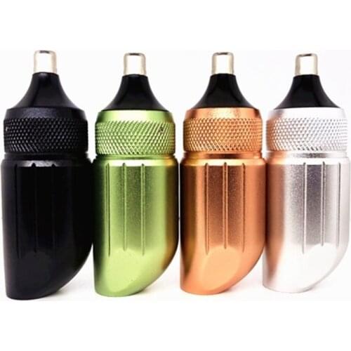 Short handle Mental Tattoo Pen/Gun Rotary Cylinder Needle Micro Aluminum Alloy Motor Tattoo Machine Cutting and Fogging Machine