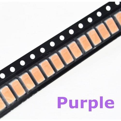 SMD Chip 5630 5730 SMD SMT UV purple Light chip lamps 395-400nm Super Bright Light Emitting Diode LED Bulb 100PCS