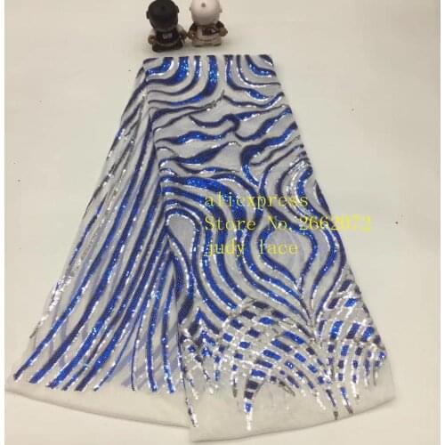 Mixed color twisted embroidery sequins fashionable European and American style fabric used for wedding dress design XX117