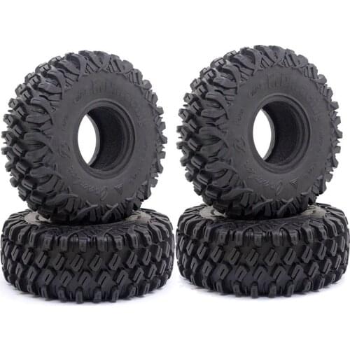 1.9 Inch Tires For 1/10 Simulation Climbing Car Tire Skin 120mm Axial Scx10 D90 Trx-4 Cc01