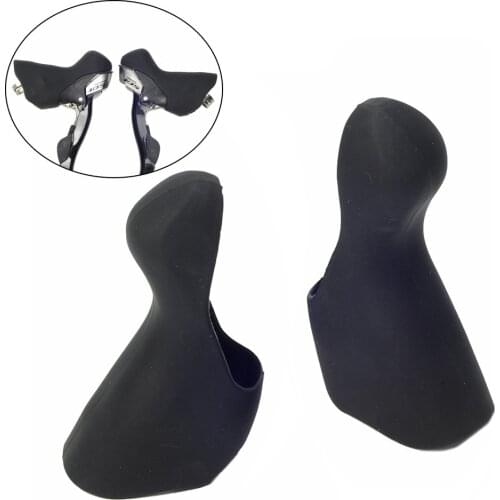 1 Pair Bicycle Brake Shift Lever Bracket Covers Hoods For-Shimano St-5700 105 Rubber Gear Shift Lever Cover