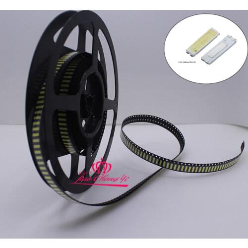 100PCS Lot 7020 SMD LED Beads 6v 0 5W 160mA 80lm Cool white 10000K For TV Back