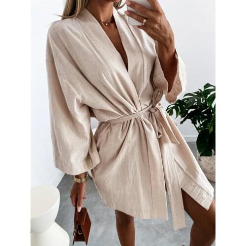 Ang fou Summer Linen Dresses