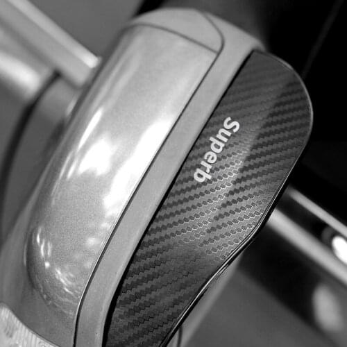 Car Side Rear View Mirror Rain Eyebrow Visor Rain Shield Shade Cover for Skoda Superb octavia fabia rapid yeti Accessories