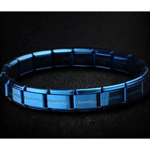 2021 New Stainless Steel Charm Bracelets For Women men Gold Black Blue body Bracelet & Bangle Fashion Jewelry Gift