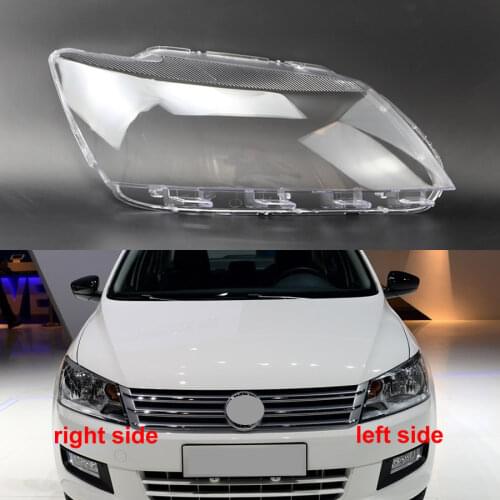 Transparent Lampshade Lamp Shade Front Headlight Shell Headlamp Cover Lens For Volkswagen VW Santana 2013 2014 2015