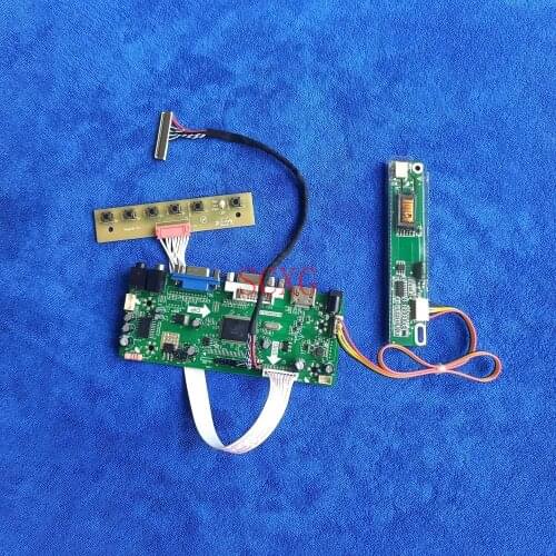Kit 30 Pin LVDS 1280*800 HDMI-compatible VGA DVI 1CCFL Controller Card For BT154HG01/HT154WX1/M154NWW1/TX39D30VC1GAA LCD monitor